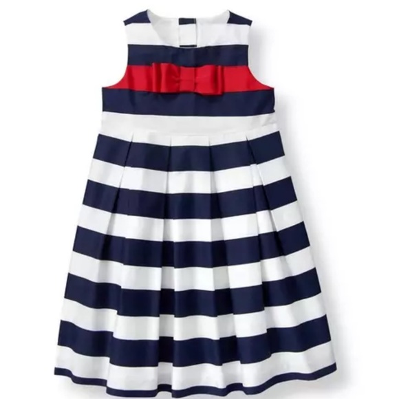 Janie and Jack Other - Janie and Jack Pretty Patriot Striped Dress